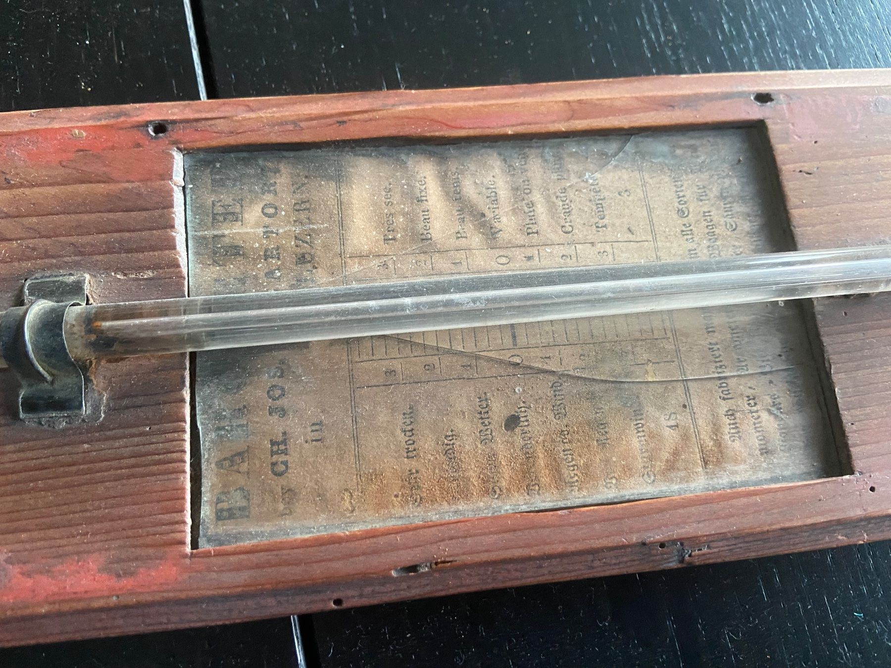 Altri elettrodomestici e apparecchi d’epoca: antiker baromwter - ca 1880 – Usato da Meilen venduto da rowland534