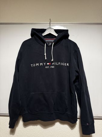 Tommy Hilfiger Hoodie dunkelblau Grösse XL gepflegt
