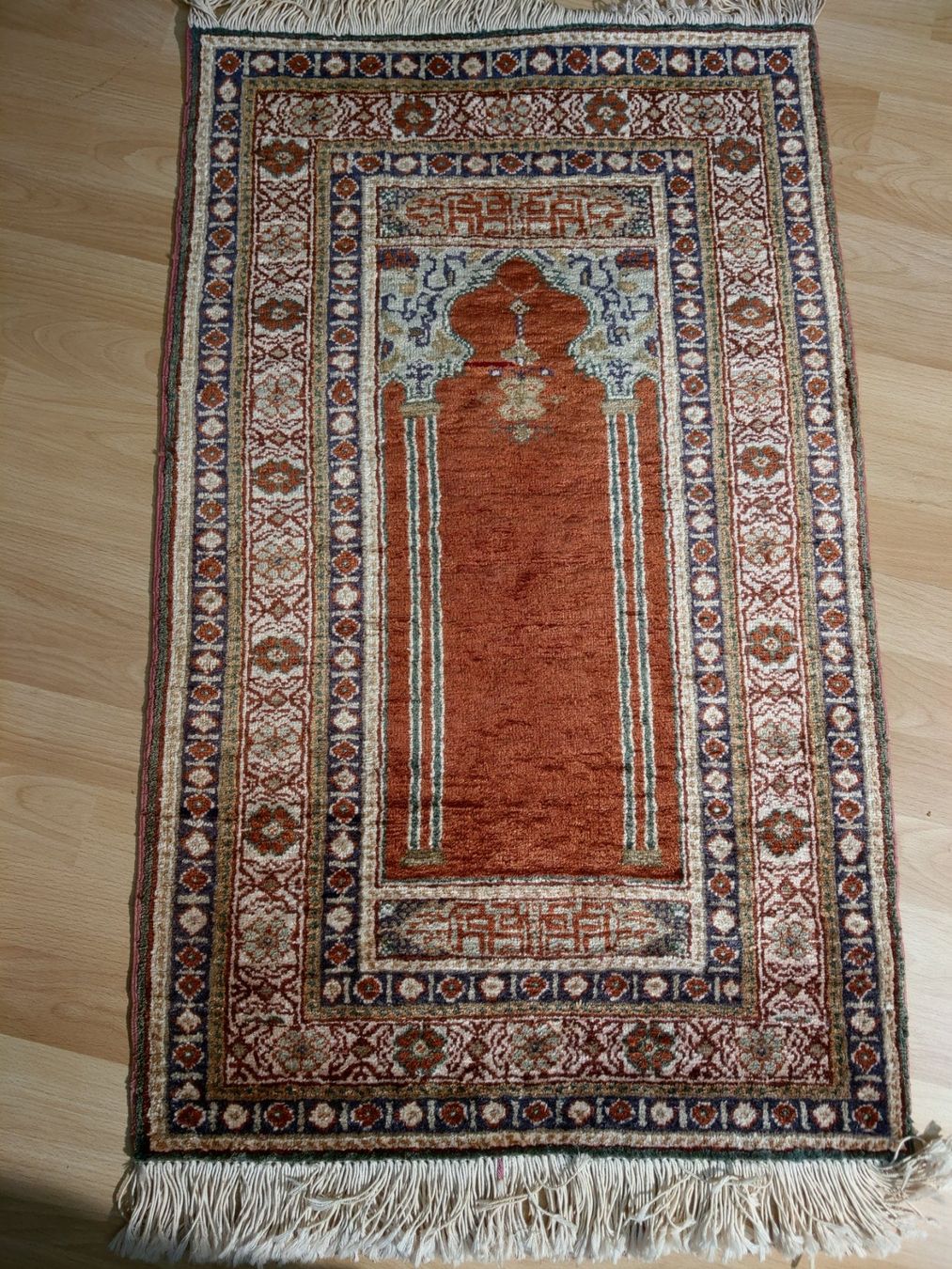 Tappeti: Kleiner Wandteppich Kayseri Flosh Seide – Nuovo (secondo la descrizione) da Horgen venduto da ilanist 1