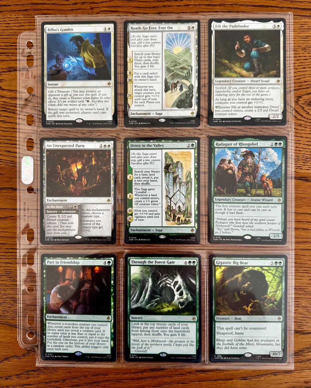 Magic The Gathering Carte collezionabili: 32 The Hobbit Rares NM – Nuovo (secondo la descrizione) da Rechthalten venduto da hosme_be