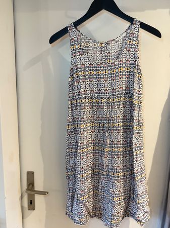 Sommerliches Umstandskleid S/M – bequem & leicht