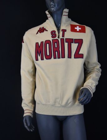 Kappa Herren Pullover St. Moritz Suisse /Lp:129 Fr/Gr.S/NEU