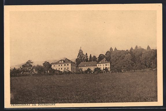 Cartes postales: AK Bourdigny, Le Pensionnat – D'occasion à Berlin par bartko-reher