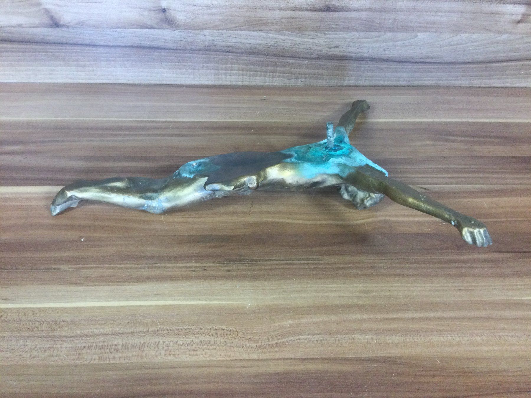 Attrezzi da lavoro: Gebrauchter grosser Messing oder Bronce Jesus Herrgott – Usato da Wangen SZ venduto da kuriosum12 5