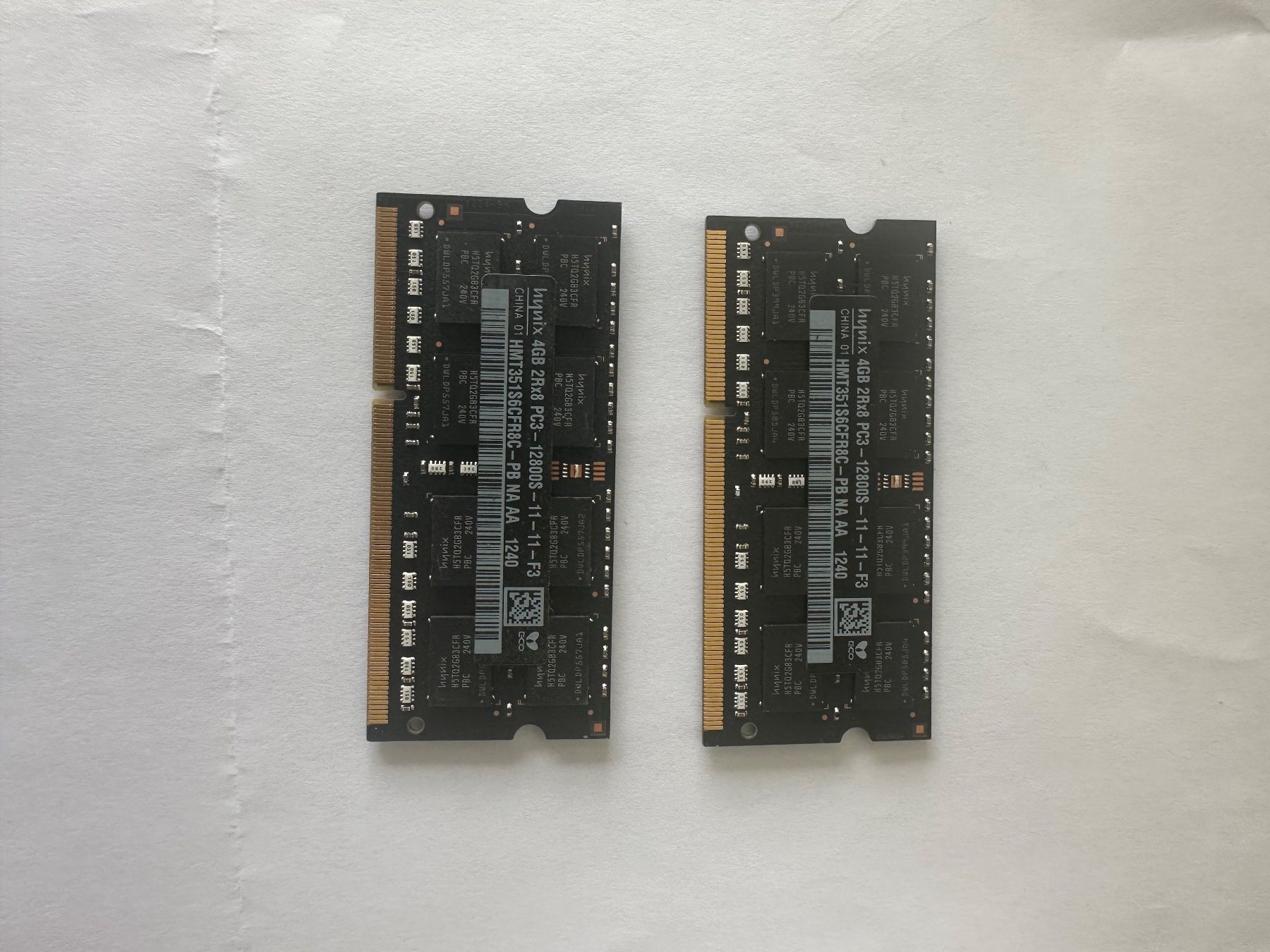 Apple Notebook: 2 x 4 Gb Apple mac ram – Usato da Altdorf UR venduto da Adler-cnd