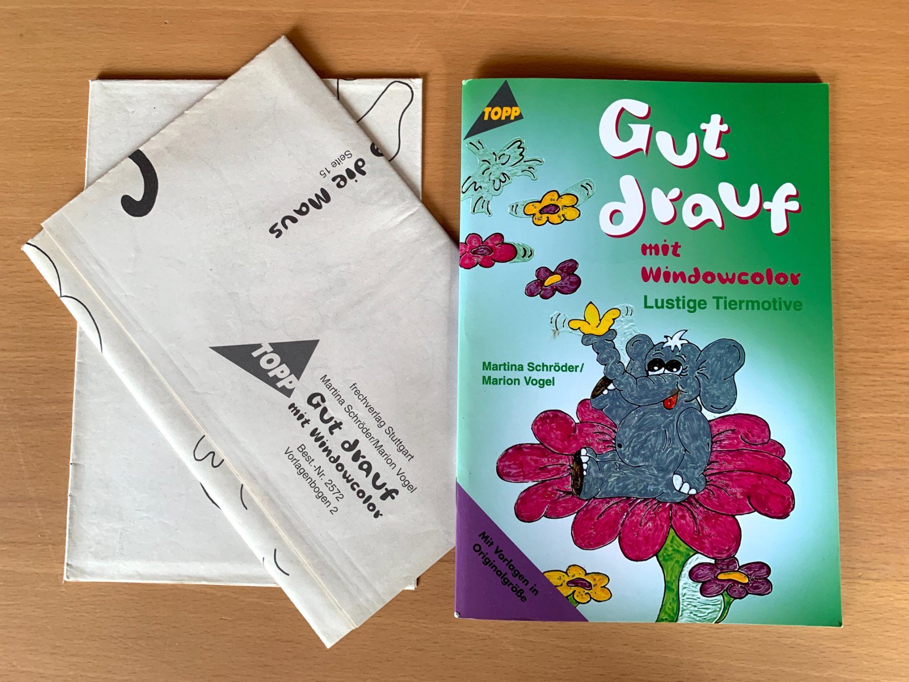 Libri: Bastelbuch Gut drauf mit Windowcolor – Usato da Rickenbach BL venduto da Morlog 1