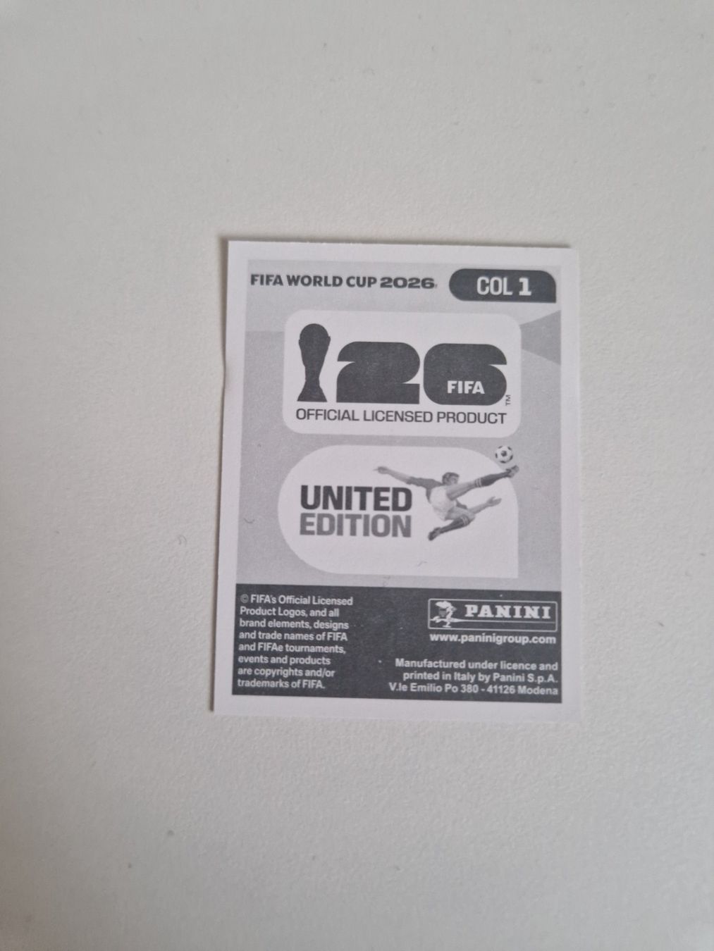 Panini Carte collezionabili: Panini Sticker COL1 – Nuovo (secondo la descrizione) da Stüsslingen venduto da white_angel86 1