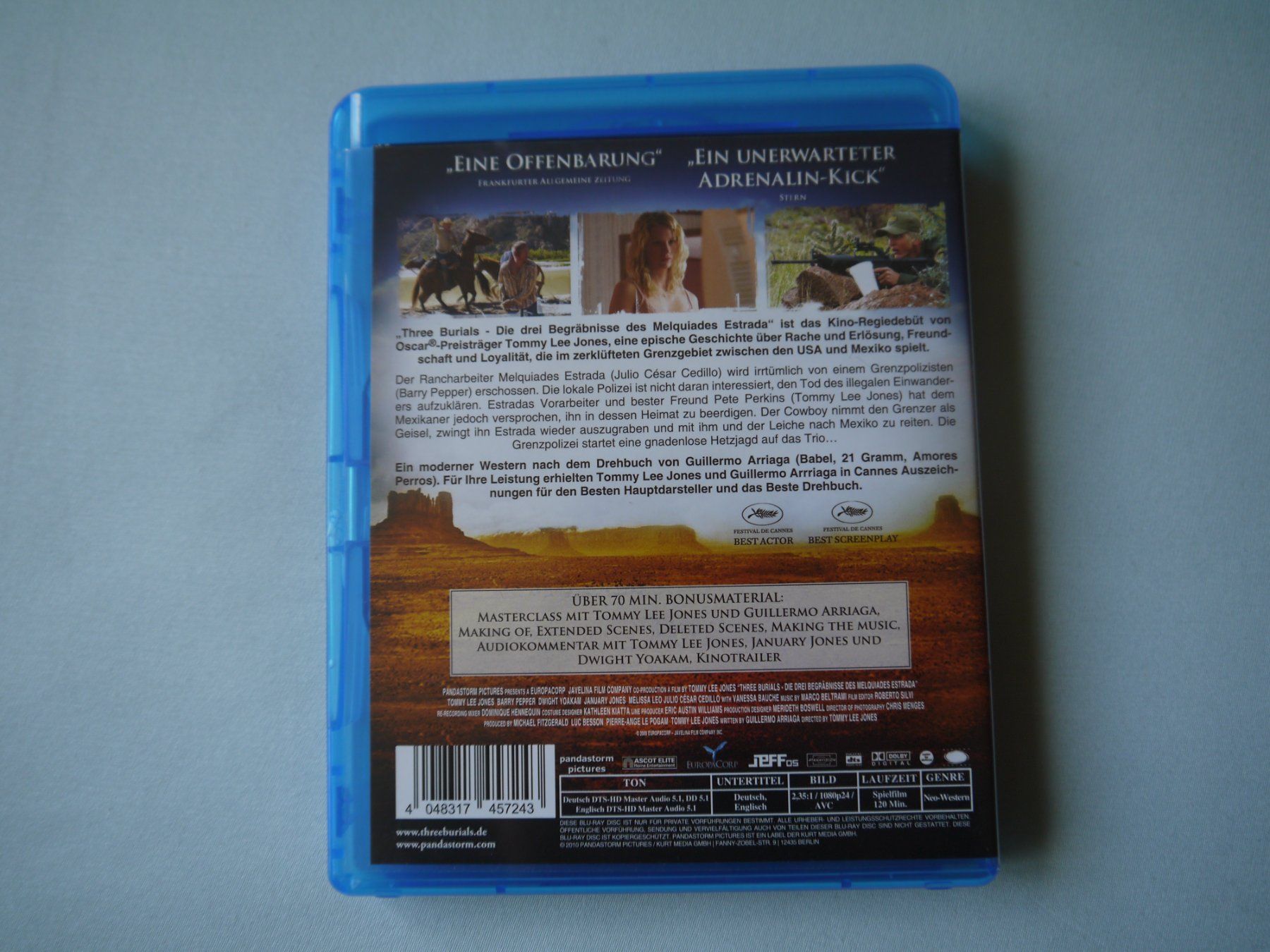 Tutti i DVDs: THREE BURIALS - Tommy Lee Johns – Usato da Hagendorn venduto da Blaf 1