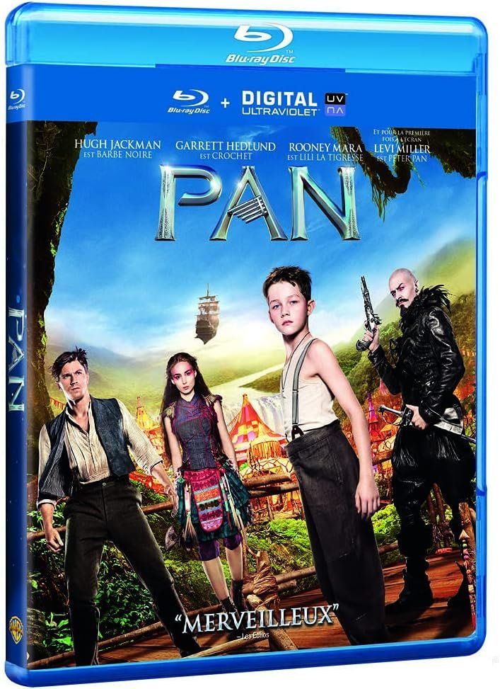 Tutti i DVDs: Pan (Blu-Ray) Hugh Jackman – Usato da Troinex venduto da grigri2020