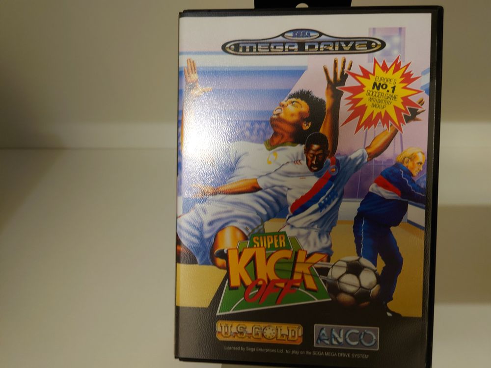 Jeu vidéo Sega Master System super kick off Football