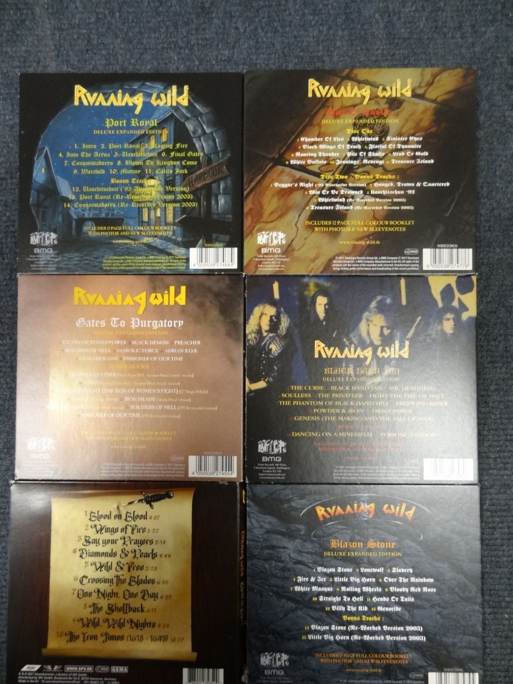CD: Running Wild - 6 Remastered, Digipak, Expanded – Usato da luzern venduto da musicandart 2