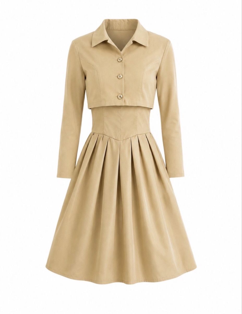Shein Vestiti: Elegantes Kleid mit Bolero – Usato da Sevelen venduto da tracy95