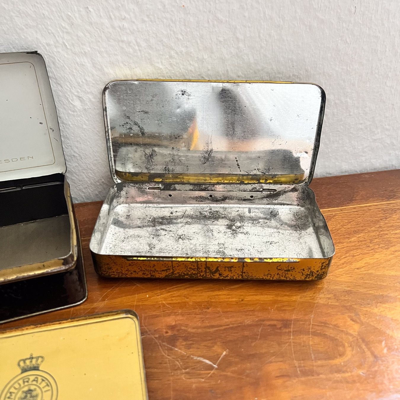 Barattoli: Alte Zigarren Tabak Blechdose Vintage Reklame Blech Dose – Usato da Neuhausen venduto da rraayy 7