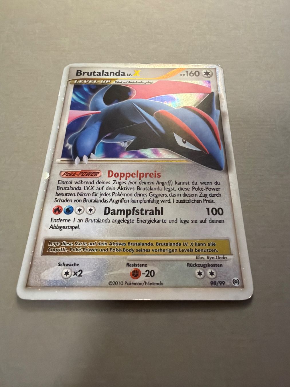 Pokémon Sammelbilder & Trading cards: Brutalanda LV.X - Arceus – Gebraucht aus Kehrsatz von Riyouu 2