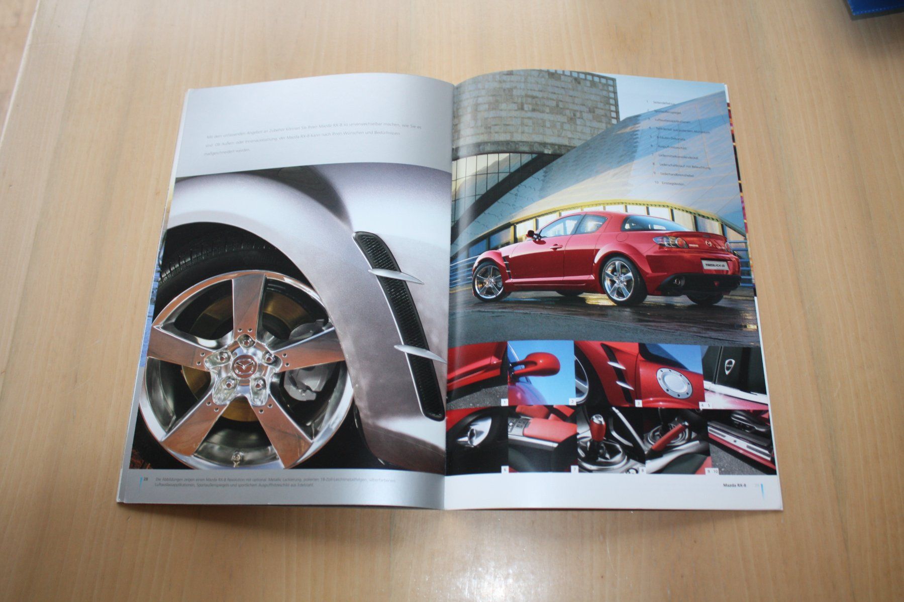 Mazda Dokumente: Mazda RX-8 Prospekt 11/2007 – Gebraucht aus Wikon von erwin400 9