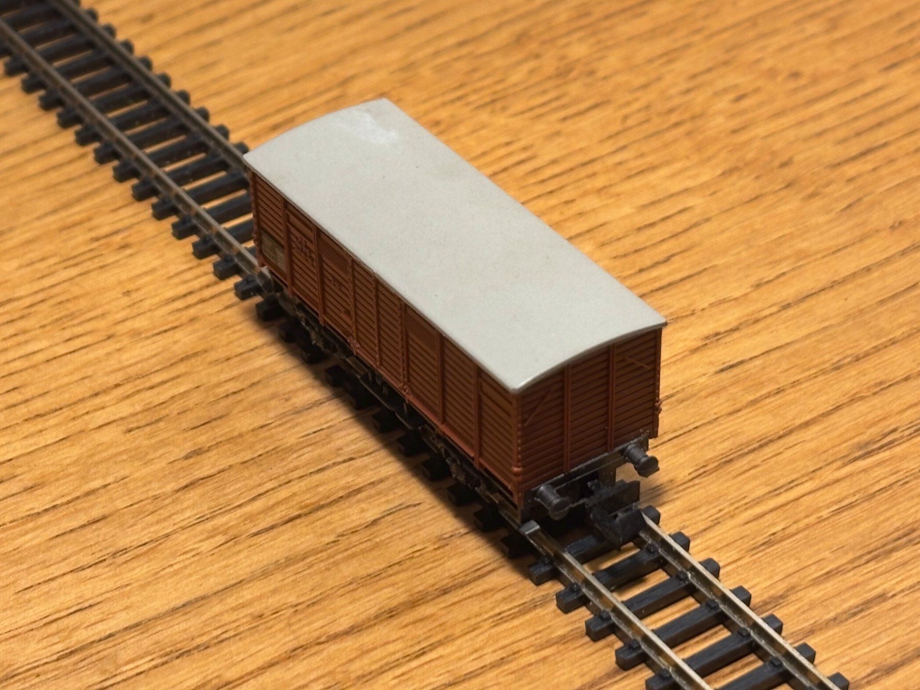 Modellini di ferrovie: e1571: Güterwagen (Spur N) – Usato da Birsfelden venduto da Birs_25 3