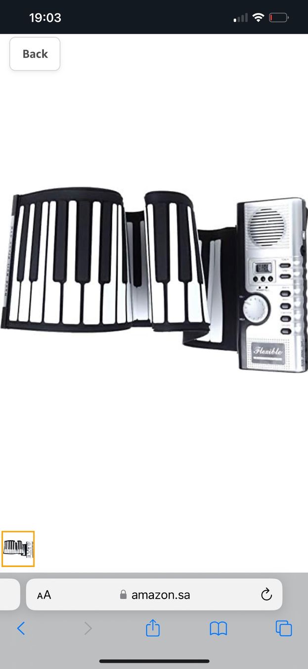 Musikinstrumente: Touch Flexible USB Portable MIDI Keyboard Roll Up Electronic – Neu (gemäss Beschreibung) aus Trimbach von SABO-61 8
