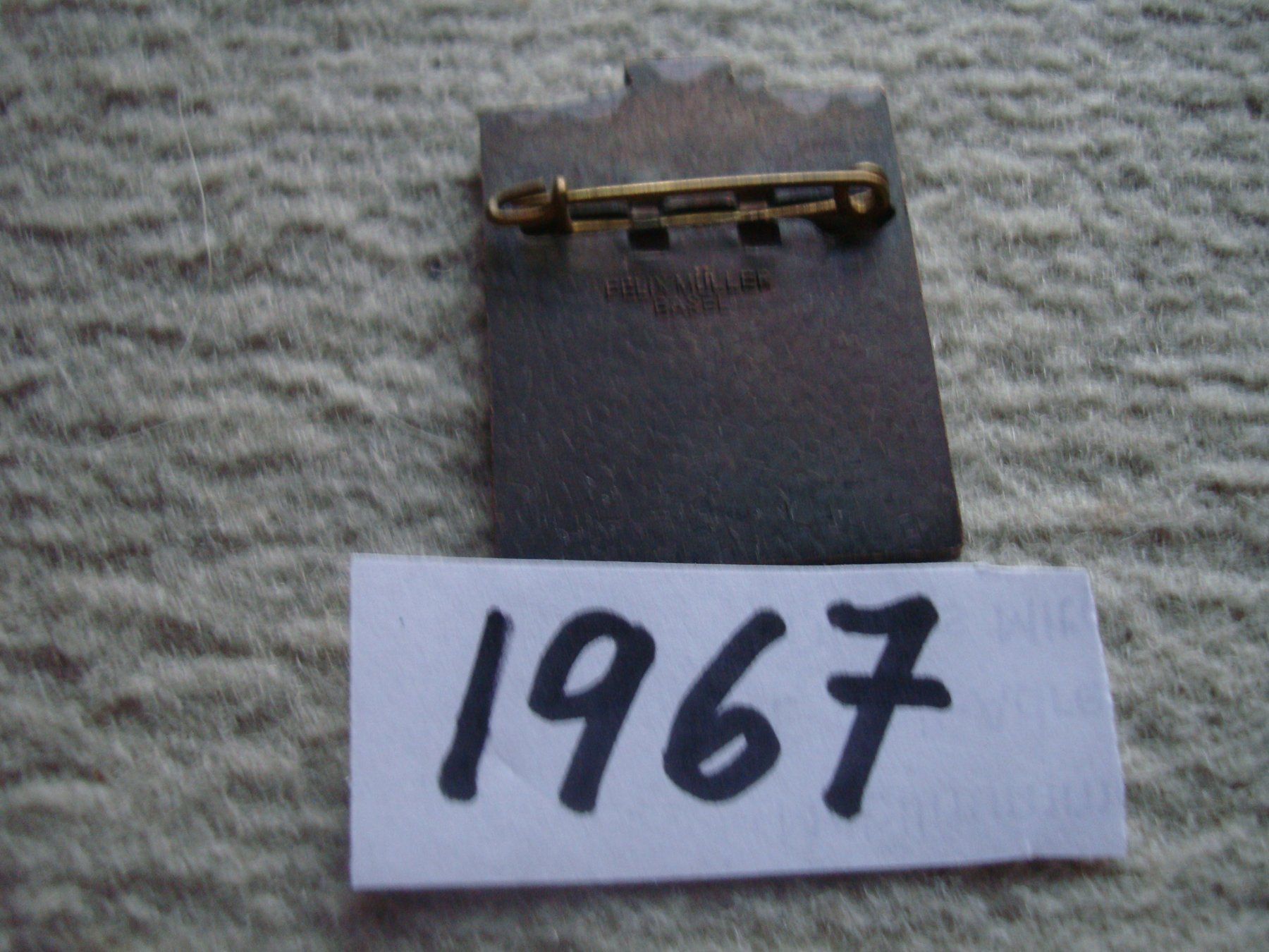 Basler Placchette & Badge: Basler Kupfer 1967 – Usato da Arlesheim venduto da printz01 1