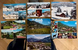 Leysin - Lot de 7 cartes
