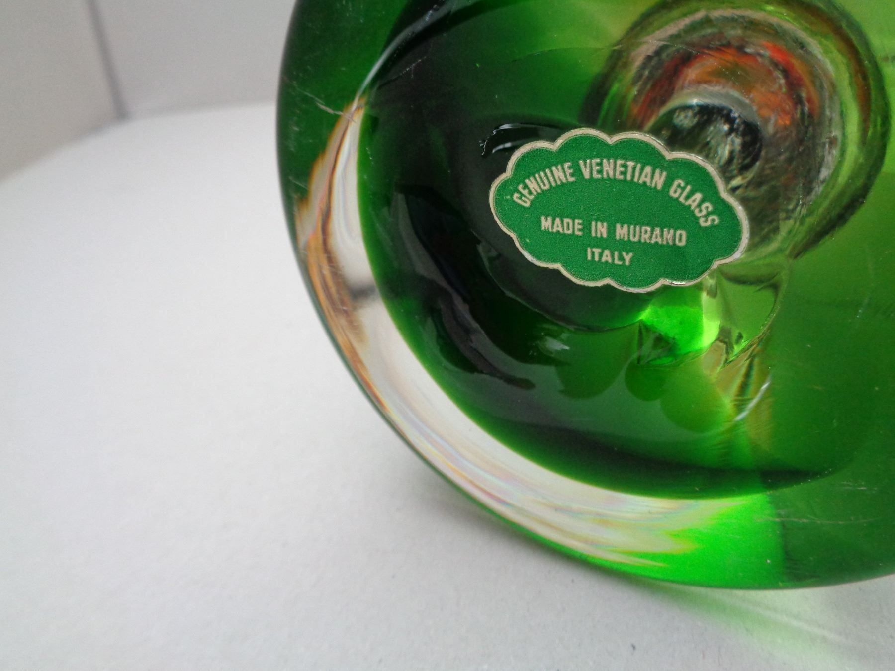 Murano Statuette: Alte Murano Glas Figur - Ente – Usato da Chur venduto da omonia 5