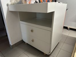 Change de bébé MYLLRA blanc avec tiroirs 🧸