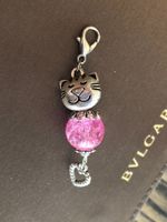 Herziger Anhänger Schmuckanhänger rosa Katze