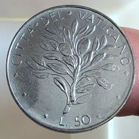 VATIKAN 50 LIRE 1972 UNZ. *RAR*