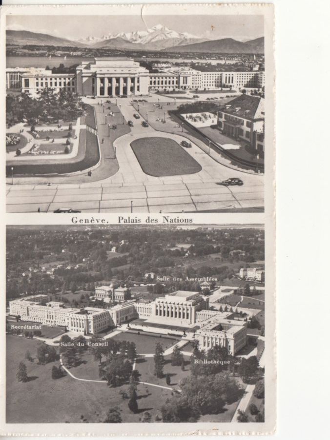 Cartoline postali: Genève 1958 – Usato da Bürglen TG venduto da StampGraf