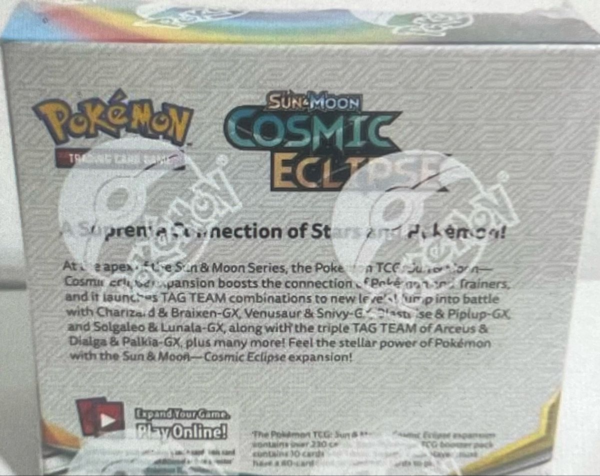 Pokémon Carte collezionabili: Booster Box Pokemon Cosmic Eclipse new! – Nuovo e nell'imballaggio originale da Avry-devant-Pont venduto da Tig08 1