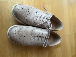 MBT Schuhe beige Grösse 39 Brogue Leder