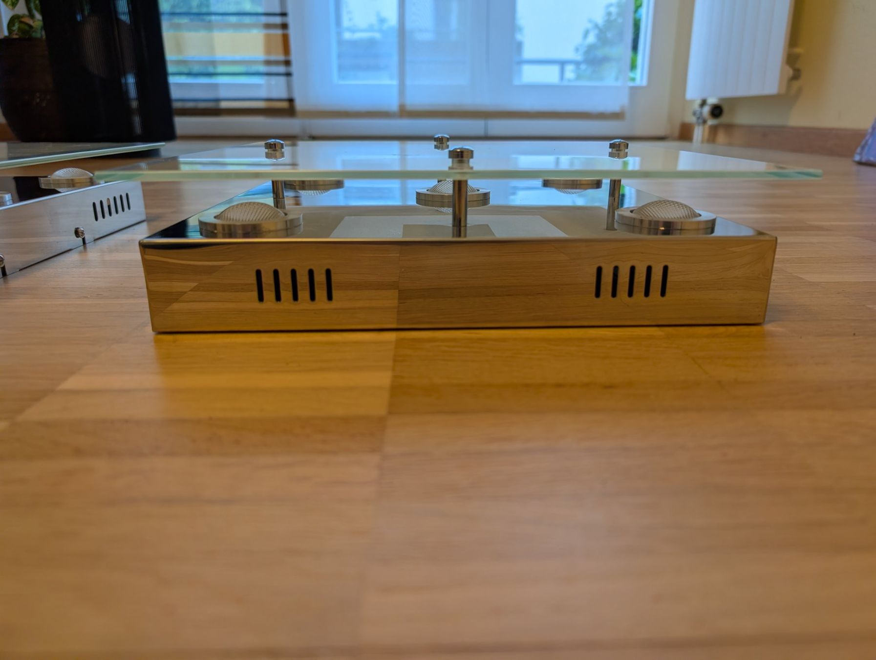 Kronleuchter & Deckenlampen: 2er Set moderne Deckenleuchten Glas/Metall – Gebraucht aus St. Gallen von CN_sg 5
