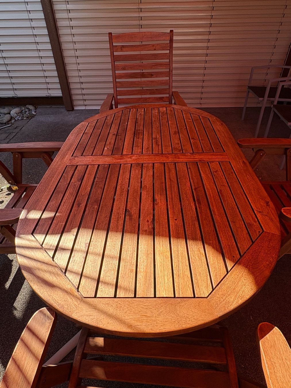 Set di tavolo e panche: Gartentisch mit 4 Stühlen – Usato da Niederwil AG venduto da SeuziEve 2