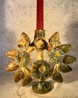 Rare Bougeoir "Arbre de Vie" Mexicain Vintage 1950-60