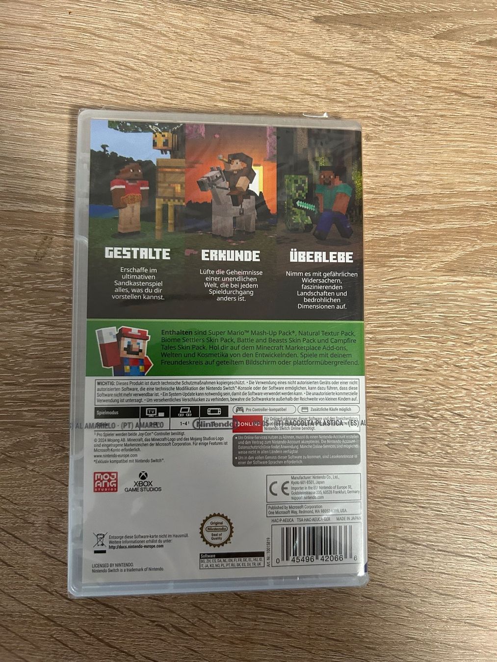 Nintendo Giochi: Minecraft Nintendo Switch Spiel NEU – Nuovo e nell'imballaggio originale da Gasel venduto da Doraemon88 1
