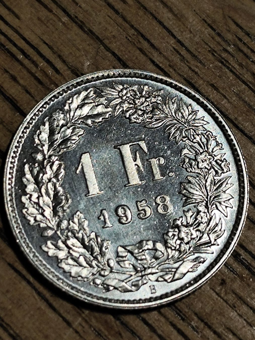 Tutti le monete: ==> 1Fr 1958 -unz/EA <== – Nuovo (secondo la descrizione) da Bern venduto da b.man_is_back 1