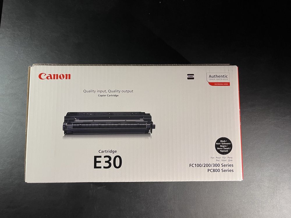 Canon Cartridge E30 | Kaufen auf Ricardo