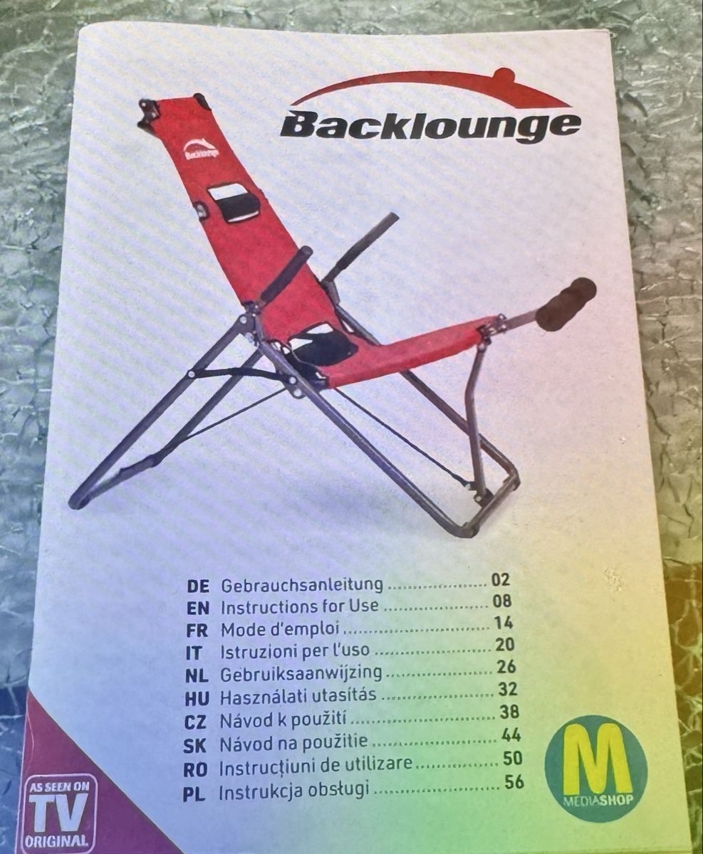 Hometrainer: BACKLOUNGE – Neu (gemäss Beschreibung) aus Dietikon von AndreaSch01