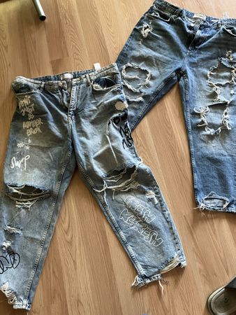 2 ausgefallene Jeans bershka & pull&bear