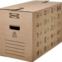 13 Umzugskartons IKEA DUNDERGUBBE, 64x34x40cm, 80L, max 30kg