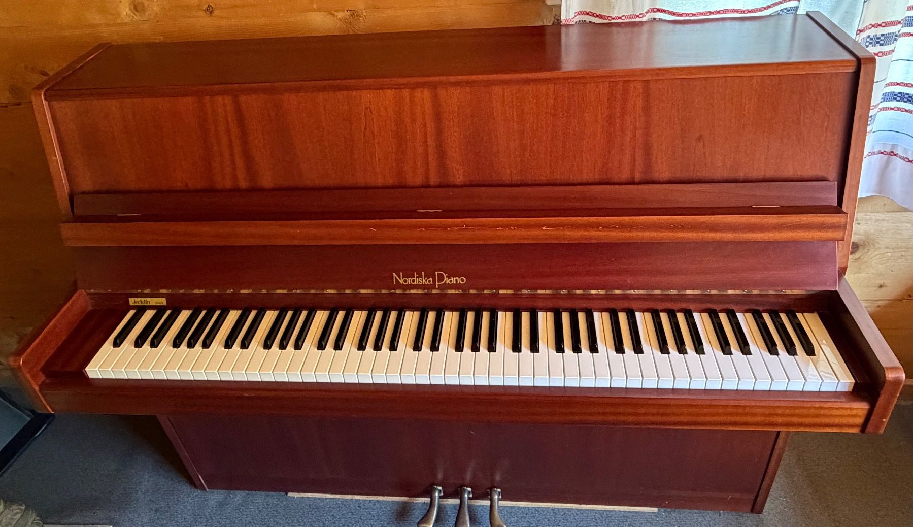 Musikinstrumente: Klavier Nordiska 112 Cm – Gebraucht aus S. Vittore von Giano1 1