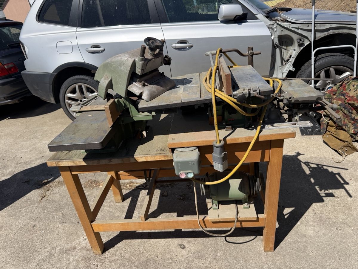 Toutes les machines: Hobelmaschine und Tischsäge – D'occasion à Gipf-Oberfrick par glogeli