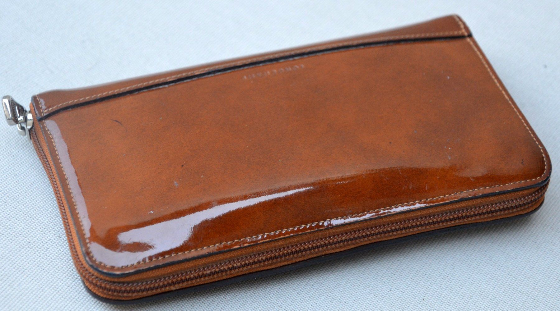 Longchamp Portamonete: Portefeuille Longchamp Roseau – Usato da Collonges venduto da Auganien 6