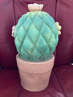 Grosser Kaktus mit Topf, sehr dekorativ für den Garten!