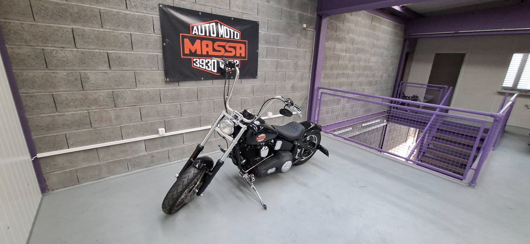 Harley-Davidson Chopper: Harley Softail EVO FXSTB – Usato da Visp venduto da Automotomassa 2
