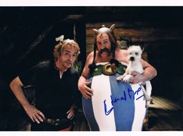 Édouard Baer 1966- ASTERIX Autogramm signiert Foto 20x27cm