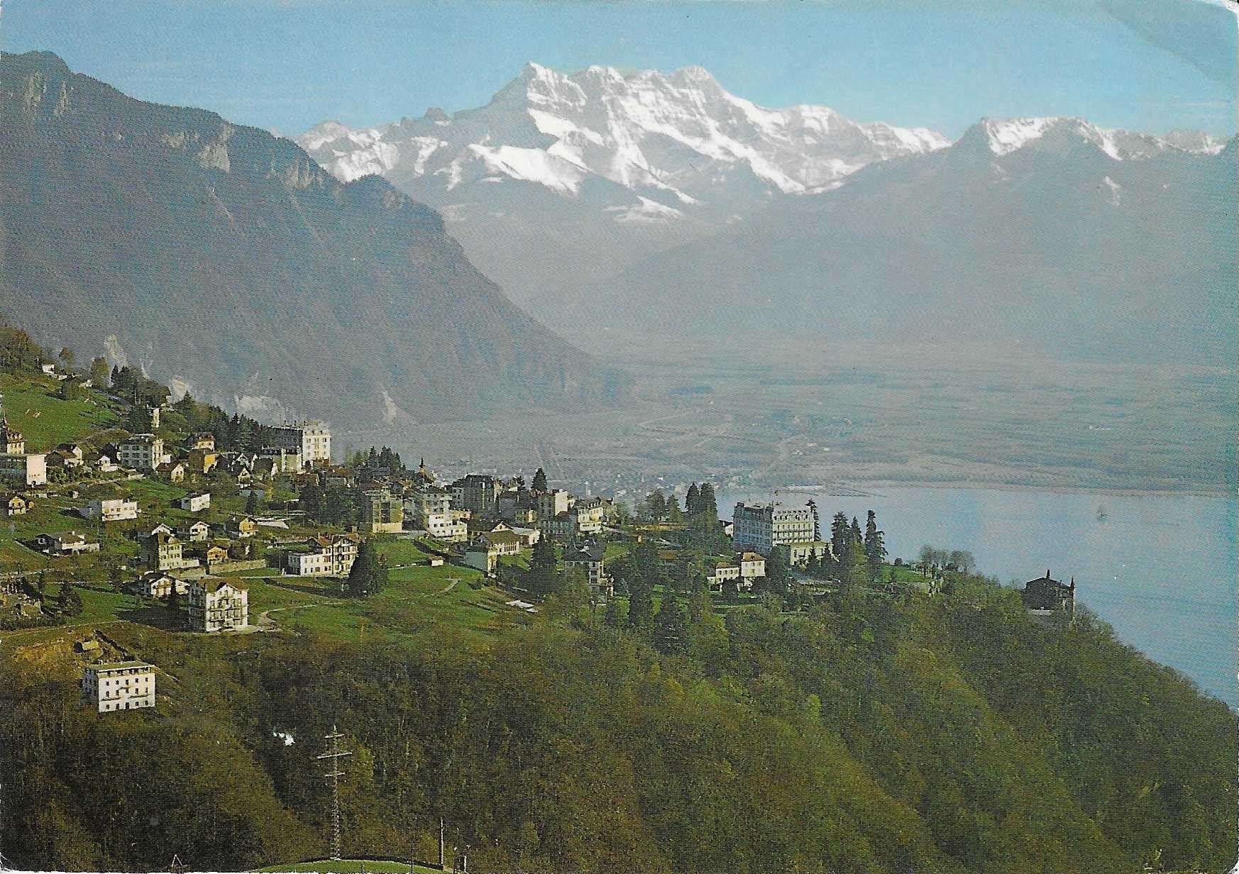 Ansichtskarten: Glion sur Montreux VD – Gebraucht aus Rothrist von Stranglehold