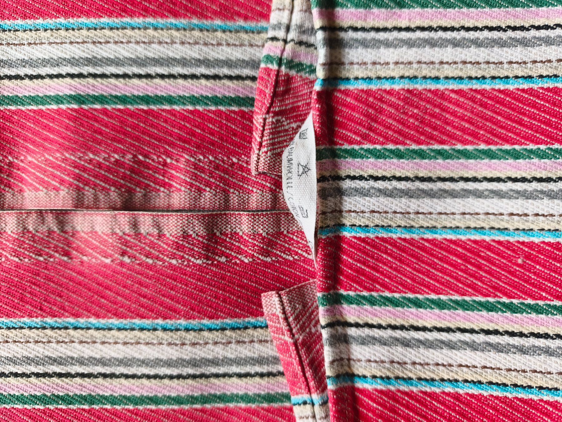 Strofinacci: Vintage 2 Küchenhandtücher 100% Baumwolle Patchwork - Stoff – Usato da Zürich venduto da Tanteemma369 7