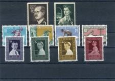 Tutti i francobolli: FL 1954/5 3 Serien postfrisch – Nuovo (secondo la descrizione) da Winterthur venduto da Kyoung