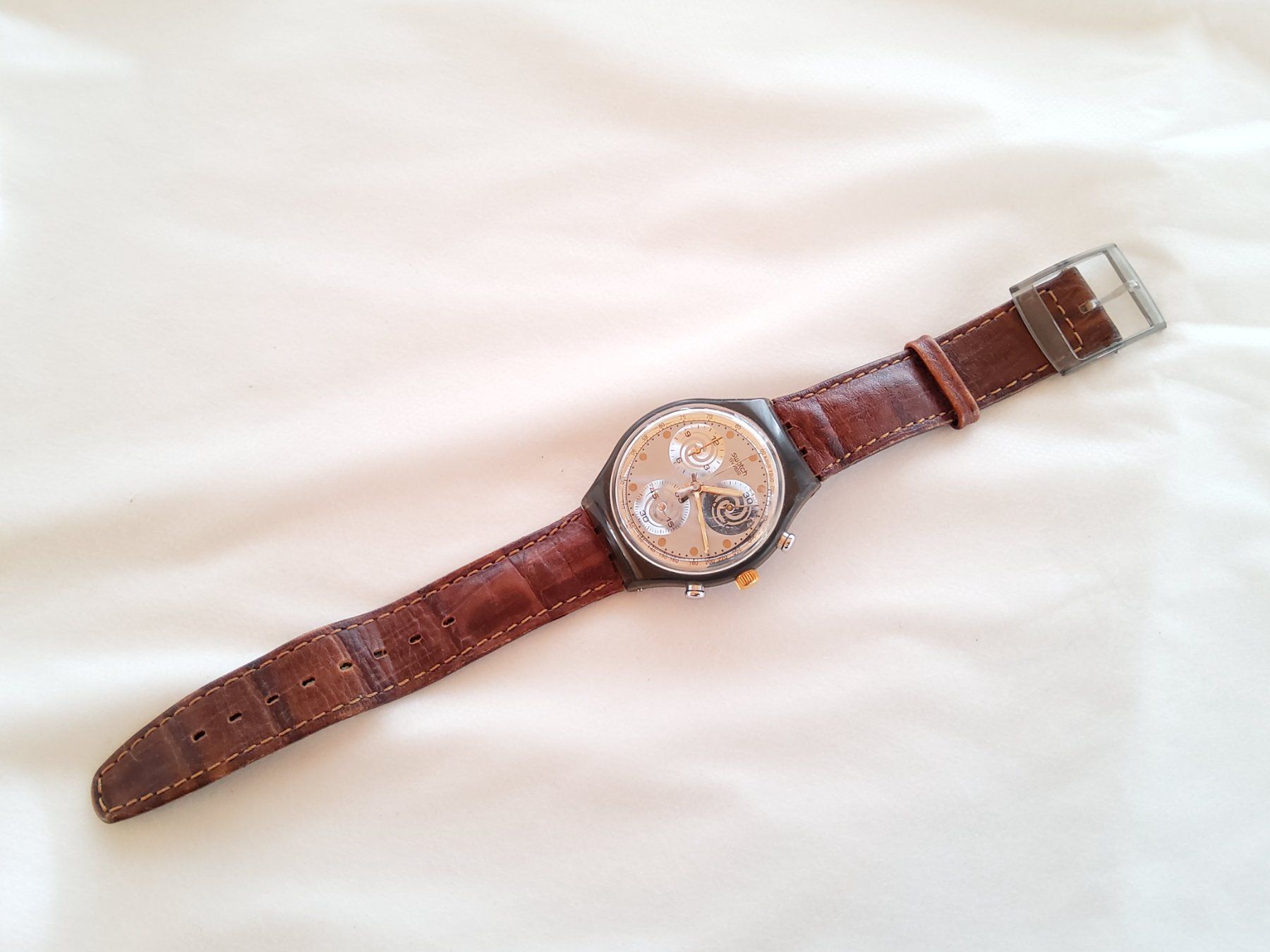 Swatch Orologi: Montre bracelet chrono Swatch  – Difettoso da Malleray venduto da Broc-Mo 1