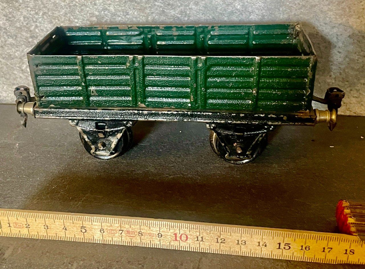 Modellini di ferrovie: Alter Eisenbahnwagen Spur G – Usato da Scuol venduto da SAK